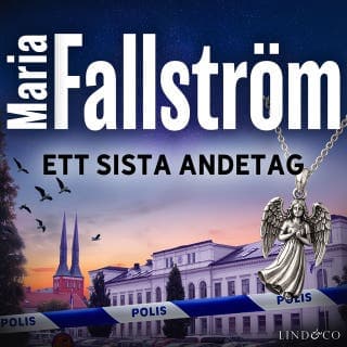 Ett sista andetag – Maria Fallström, ljudbokens omslag
