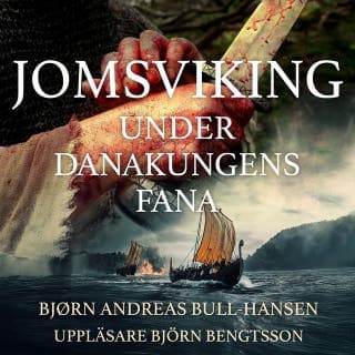 Jomsviking: Under danakungens fana – Bjørn Andreas Bull-Hansen, ljudbokens omslag