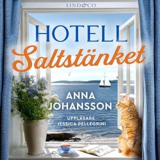 Hotell Saltstänket – Anna Johansson, ljudbokens omslag