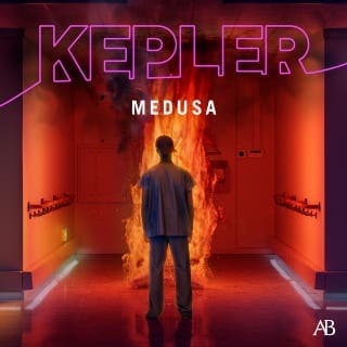 Medusa – Lars Kepler, ljudbokens omslag