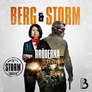 Bröderna – Chris Berg och Alex Storm, ljudbokens omslag