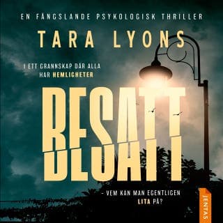 Besatt – Tara Lyons, ljudbokens omslag