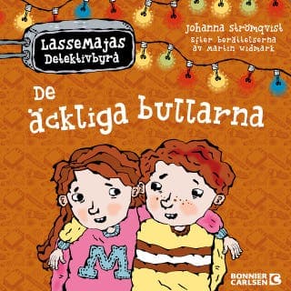 De äckliga bullarna – Martin Widmark och Johanna Strömqvist, ljudbokens omslag