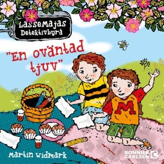 En oväntad tjuv – Martin Widmark, ljudbokens omslag