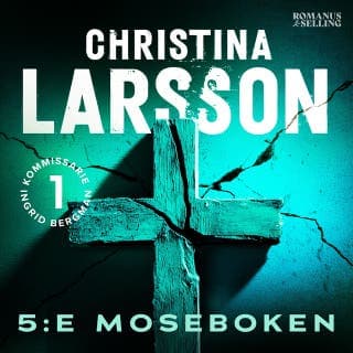 5:e Moseboken – Christina Larsson, ljudbokens omslag