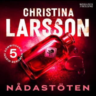 Nådastöten – Christina Larsson, ljudbokens omslag