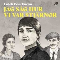 Jag såg hur vi var stjärnor – Laleh Pourkarim, ljudbokens omslag