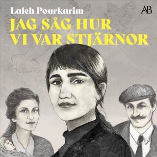 Jag såg hur vi var stjärnor – Laleh Pourkarim, ljudbokens omslag