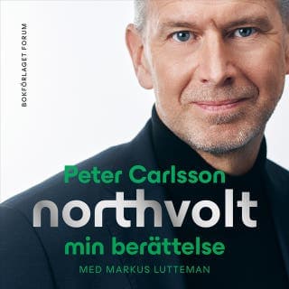 Northvolt – Peter Carlsson och Markus Lutteman, ljudbokens omslag