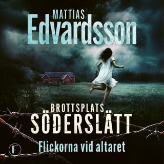 Flickorna vid altaret – Mattias Edvardsson, ljudbokens omslag