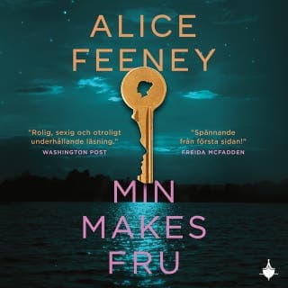Min makes fru – Alice Feeney, ljudbokens omslag