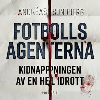 Fotbollsagenterna – Andréas Sundberg, ljudbokens omslag