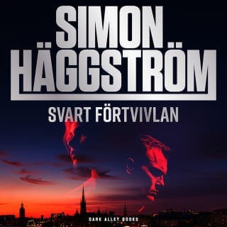 Svart Förtvivlan – Simon Häggström, ljudbokens omslag