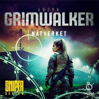 Nätverket – Leffe Grimwalker, ljudbokens omslag