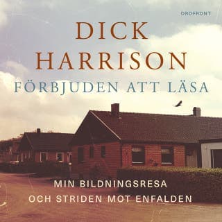 Förbjuden att läsa – Dick Harrison, ljudbokens omslag