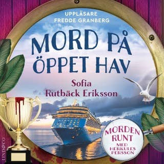 Mord på öppet hav – Sofia Rutbäck Eriksson, ljudbokens omslag