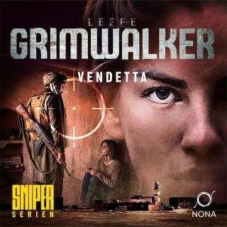 Vendetta – Leffe Grimwalker, ljudbokens omslag