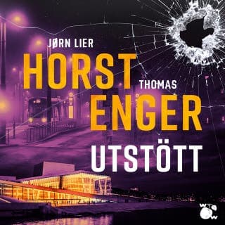 Utstött – Jørn Lier Horst och Thomas Enger, ljudbokens omslag
