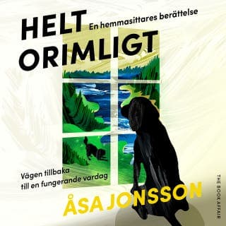 Helt orimligt - En hemmasittares berättelse – Åsa Jonsson, ljudbokens omslag