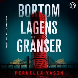 Bortom lagens gränser – Pernilla Yasin, ljudbokens omslag
