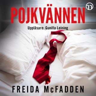 Pojkvännen – Freida McFadden, ljudbokens omslag