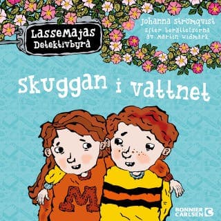 Skuggan i vattnet – Martin Widmark och Johanna Strömqvist, ljudbokens omslag