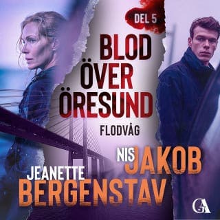 Flodvåg – Jeanette Bergenstav, Nis Jakob, ljudbokens omslag