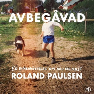 Avbegåvad – Roland Paulsen, ljudbokens omslag