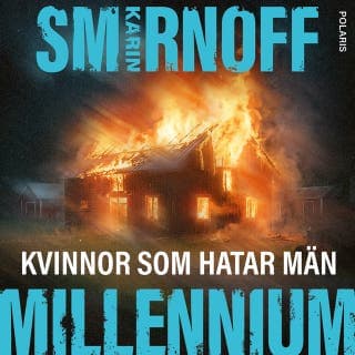 Kvinnor som hatar män – Karin Smirnoff, ljudbokens omslag