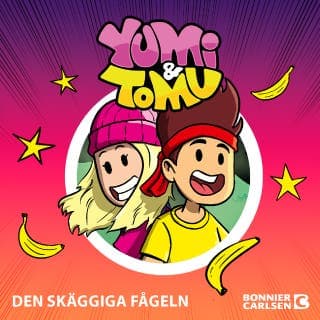 Den skäggiga fågeln – Yumi, Tomu, ljudbokens omslag