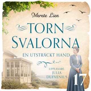 En utsträckt hand – Merete Lien, ljudbokens omslag