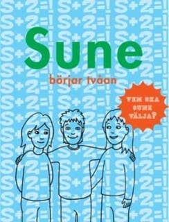Sune börjar tvåan – Anders Jacobsson och Sören Olsson, ljudbokens omslag