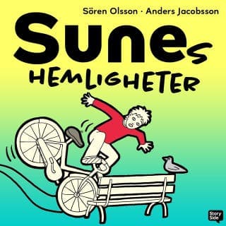 Sunes hemligheter – Anders Jacobsson och Sören Olsson, ljudbokens omslag