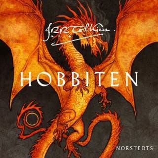 Hobbiten – J. R. R. Tolkien, ljudbokens omslag