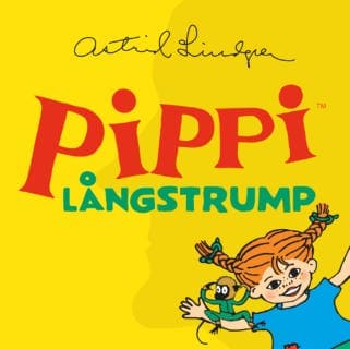 Pippi Långstrump – Astrid Lindgren, ljudbokens omslag