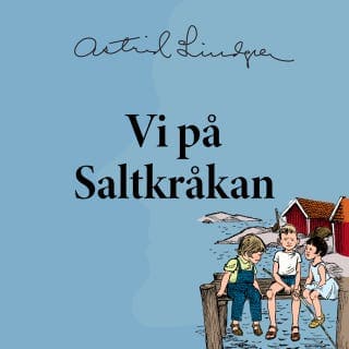 Vi på Saltkråkan – Astrid Lindgren, ljudbokens omslag