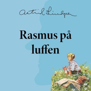 Rasmus på luffen – Astrid Lindgren, ljudbokens omslag