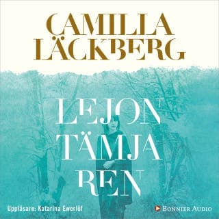 Lejontämjaren – Camilla Läckberg, ljudbokens omslag