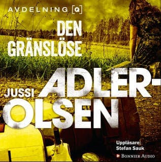 Den gränslöse – Jussi Adler-Olsen, ljudbokens omslag