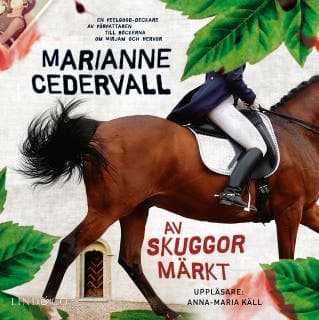 Av skuggor märkt – Marianne Cedervall, ljudbokens omslag