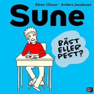 Sune – Anders Jacobsson och Sören Olsson, ljudbokens omslag