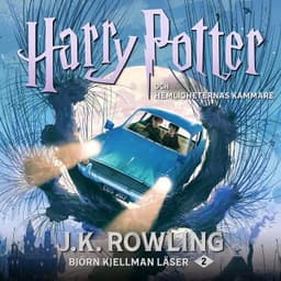 Harry Potter och Hemligheternas kammare – J.K. Rowling, ljudbokens omslag