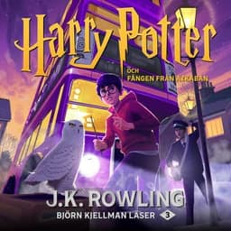 Harry Potter och Fången från Azkaban – J.K. Rowling, ljudbokens omslag
