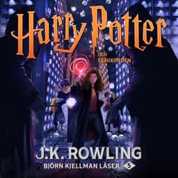 Harry Potter och Fenixorden – J.K. Rowling, ljudbokens omslag
