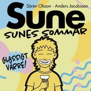 Sunes sommar – Anders Jacobsson och Sören Olsson, ljudbokens omslag