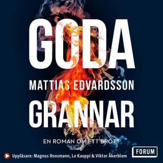 Goda grannar – Mattias Edvardsson, ljudbokens omslag