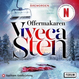 Offermakaren – Viveca Sten, ljudbokens omslag
