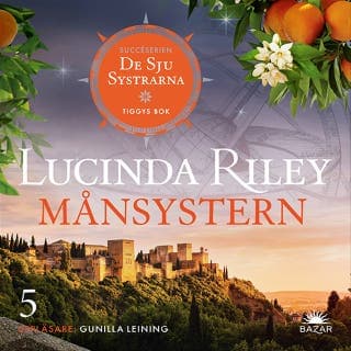 Månsystern: Tiggys bok – Lucinda Riley, ljudbokens omslag