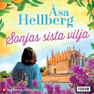 Sonjas sista vilja – Åsa Hellberg, ljudbokens omslag