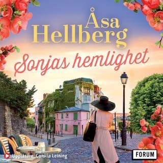 Sonjas hemlighet – Åsa Hellberg, ljudbokens omslag